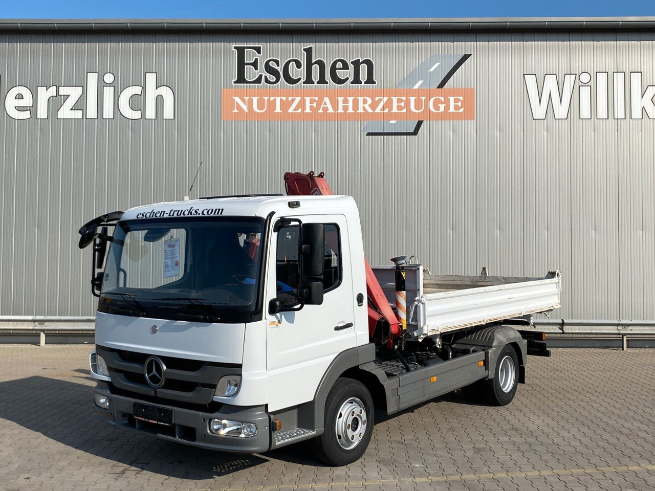 Mercedes-Benz 818 Atego | Fassi F65*MEILLER*PKW-AHK*1.Hand - قلاب صغير: صور 2 Mercedes-Benz 818 Atego | Fassi F65*MEILLER*PKW-AHK*1.Hand - قلاب صغير: صور 2