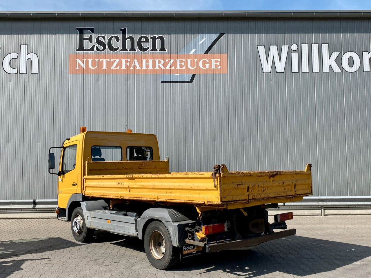Mercedes-Benz 818 Atego | MEILLER*6-Gang manuell*AHK*Klima*ABS - قلاب صغير: صور 4 Mercedes-Benz 818 Atego | MEILLER*6-Gang manuell*AHK*Klima*ABS - قلاب صغير: صور 4