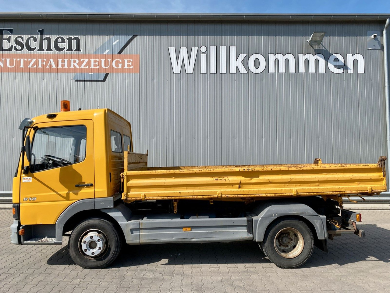 Mercedes-Benz 818 Atego | MEILLER*6-Gang manuell*AHK*Klima*ABS - قلاب صغير: صور 3 Mercedes-Benz 818 Atego | MEILLER*6-Gang manuell*AHK*Klima*ABS - قلاب صغير: صور 3