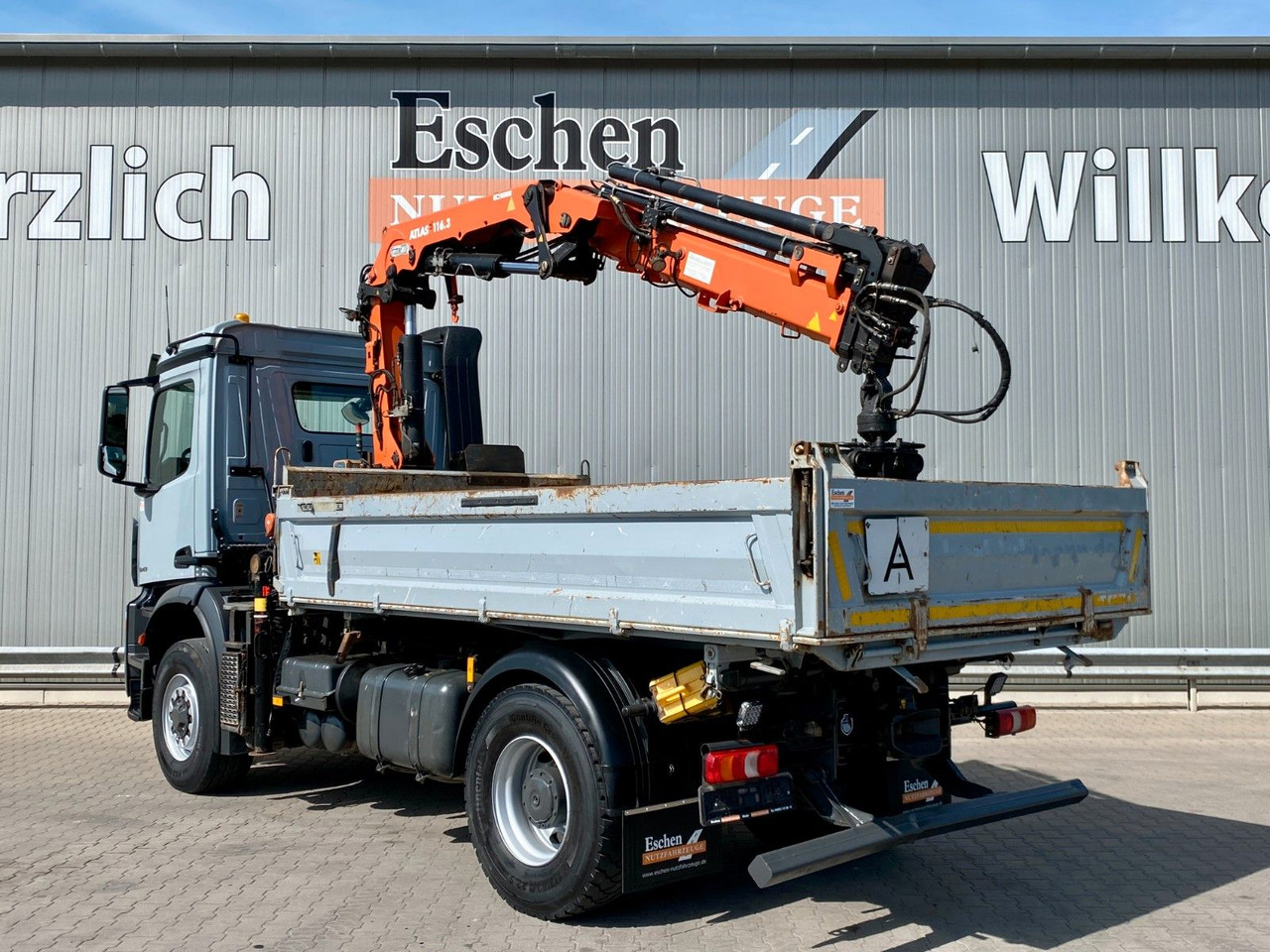 Mercedes-Benz Arocs 1843 HAD 4x4 | Atlas 116.3-A3*5+6.Kreis - قلابات, شاحنة كرين: صور 4 Mercedes-Benz Arocs 1843 HAD 4x4 | Atlas 116.3-A3*5+6.Kreis - قلابات, شاحنة كرين: صور 4