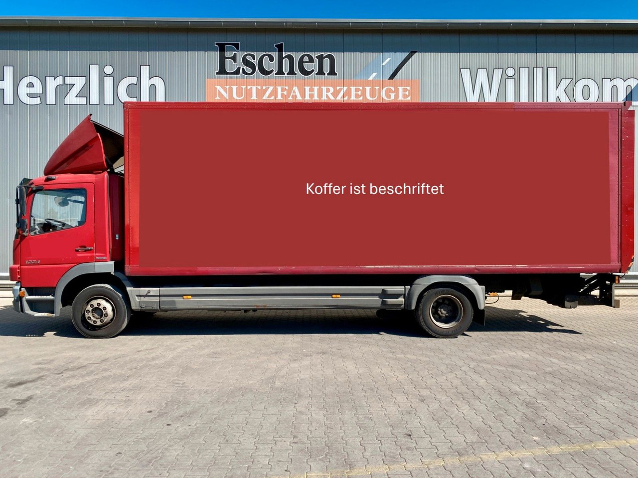 Mercedes-Benz Atego 1224 | BÄR LBW 1,50to*3x Sitze*Klima*AHK - بصندوق مغلق شاحنة: صور 2 Mercedes-Benz Atego 1224 | BÄR LBW 1,50to*3x Sitze*Klima*AHK - بصندوق مغلق شاحنة: صور 2