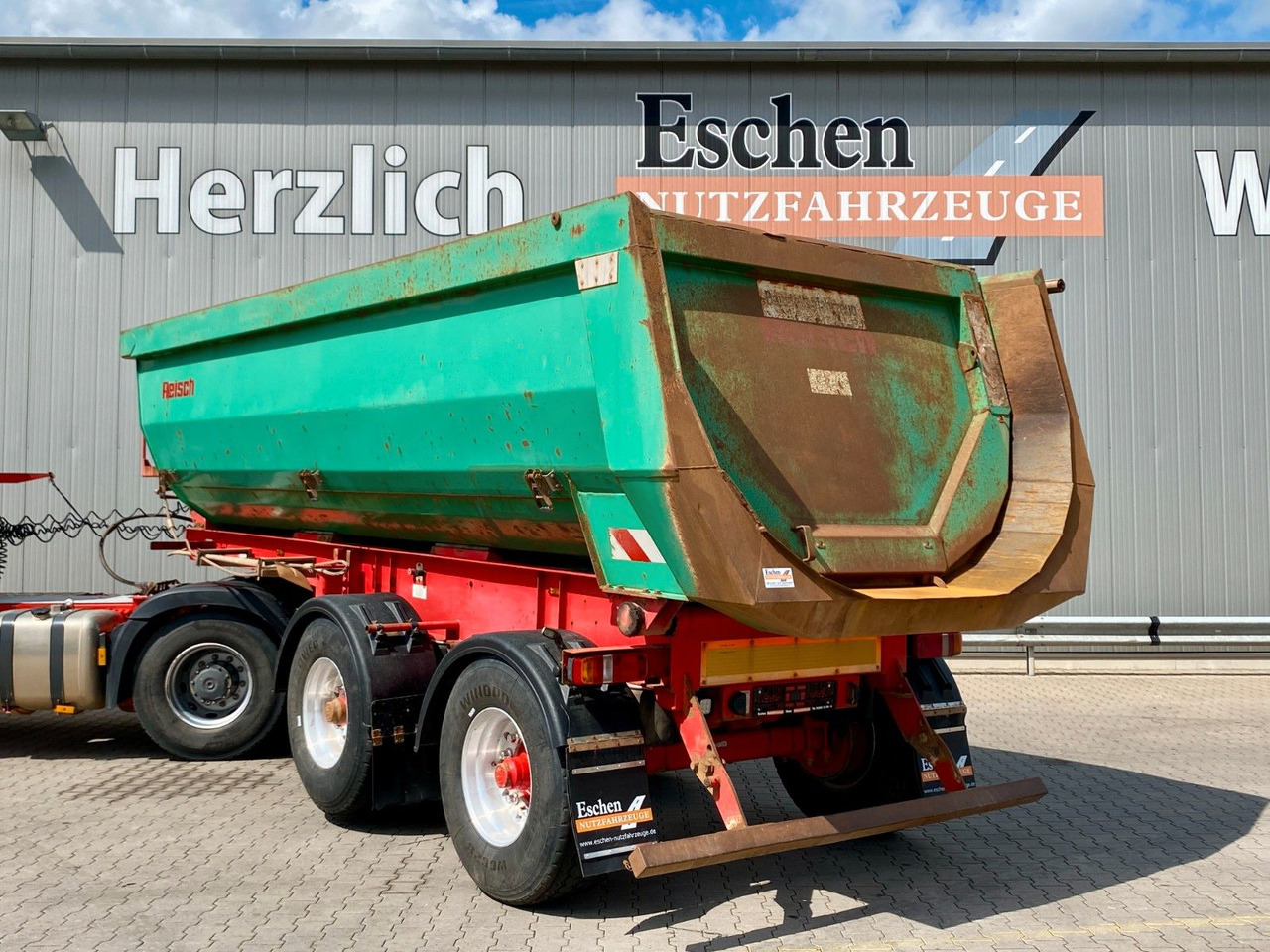 Reisch RHKS-31/20 SSL | Stahl 23m³*Luft-Lift*Kurzsattel - قلابة نصف مقطورة: صور 3 Reisch RHKS-31/20 SSL | Stahl 23m³*Luft-Lift*Kurzsattel - قلابة نصف مقطورة: صور 3