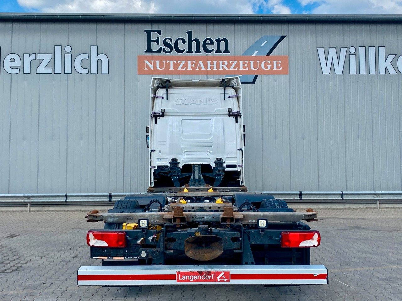 Scania R 450 B 6x2*4 BDF | Retarder*AHK*Lift*SDG Rahmen - شاحنات الحاويات/ جسم علوي قابل للتغيير شاحنة: صور 4 Scania R 450 B 6x2*4 BDF | Retarder*AHK*Lift*SDG Rahmen - شاحنات الحاويات/ جسم علوي قابل للتغيير شاحنة: صور 4