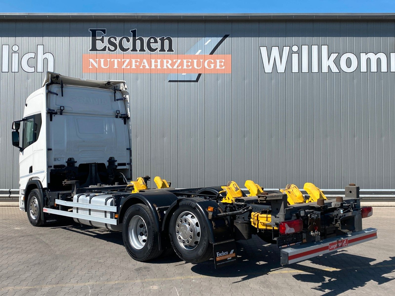 Scania R 450 B 6x2*4 BDF|Retarder*AHK*Lift*SDG Wechsler - شاحنات الحاويات/ جسم علوي قابل للتغيير شاحنة: صور 3 Scania R 450 B 6x2*4 BDF|Retarder*AHK*Lift*SDG Wechsler - شاحنات الحاويات/ جسم علوي قابل للتغيير شاحنة: صور 3