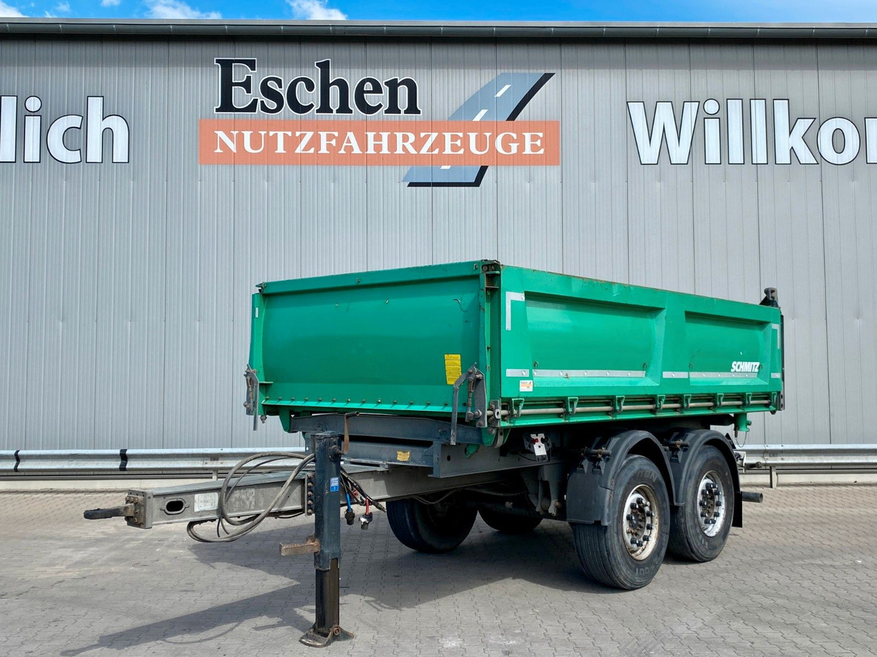 قلابة مقطورة Schmitz Cargobull ZK/18 | verzinktes Chassis*1.Hand*HU bis 01/2026: صور 1