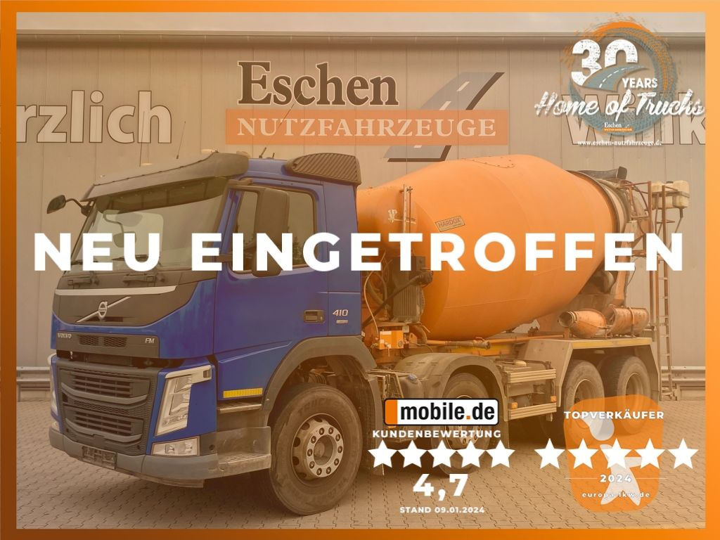 Volvo FM 410 / 8x4 | 9m³ Intermix*I-Shift*Klima*Blatt - شاحنة خلاطة خرسانة: صور 1 Volvo FM 410 / 8x4 | 9m³ Intermix*I-Shift*Klima*Blatt - شاحنة خلاطة خرسانة: صور 1