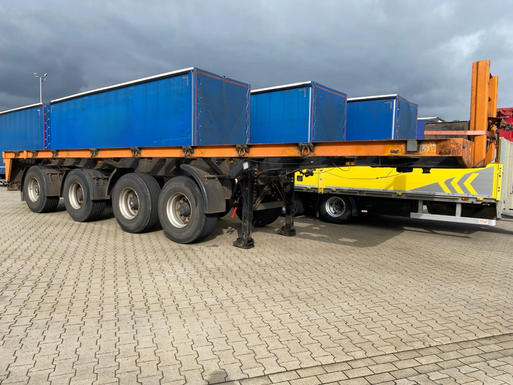 Wellmeyer - نصف مقطورة مسطحة: صور 1 Wellmeyer - نصف مقطورة مسطحة: صور 1