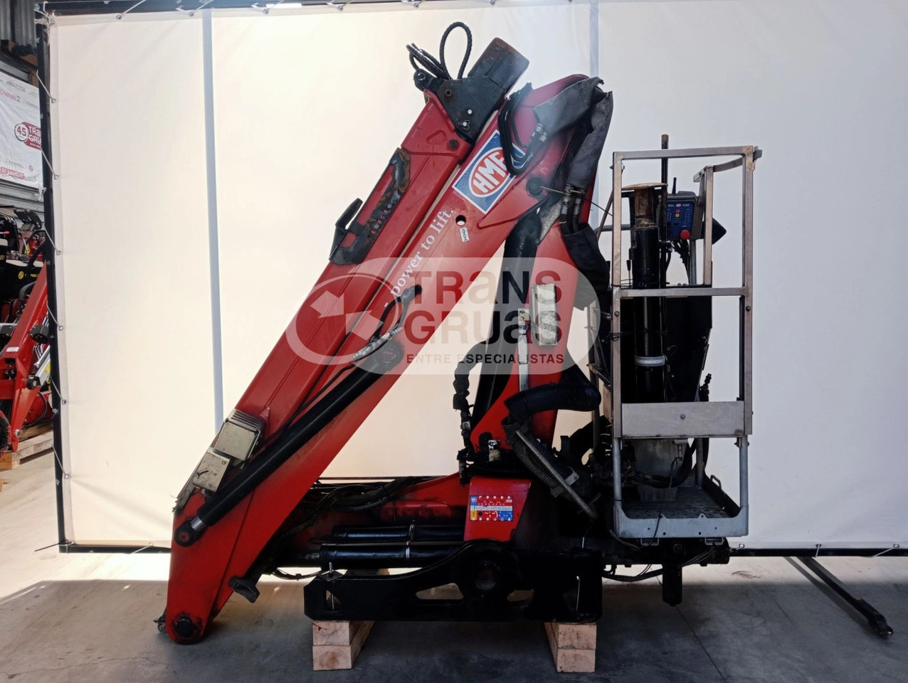 Grúa HMF 1244-Z1 - ونش كرين - شاحنة: صور 2 Grúa HMF 1244-Z1 - ونش كرين - شاحنة: صور 2