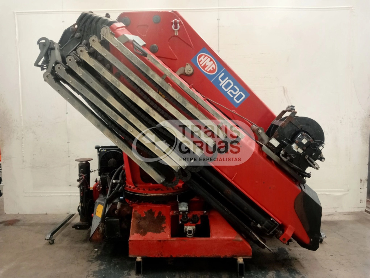 Grúa HMF 4020-K6 - ونش كرين - شاحنة: صور 1 Grúa HMF 4020-K6 - ونش كرين - شاحنة: صور 1