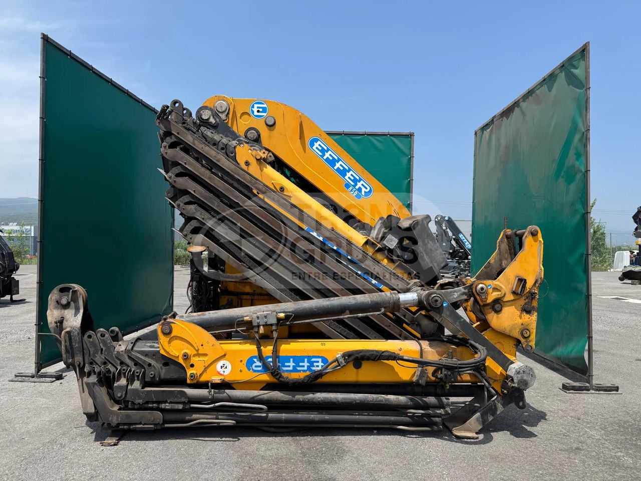 Grúa hidráulica Effer 850 8S - ونش كرين: صور 1 Grúa hidráulica Effer 850 8S - ونش كرين: صور 1