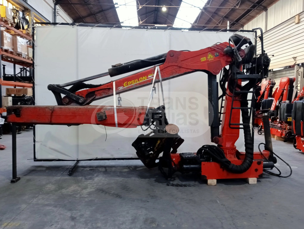 Grúa hidráulica Epsilon E140L 79V - ونش كرين: صور 2 Grúa hidráulica Epsilon E140L 79V - ونش كرين: صور 2