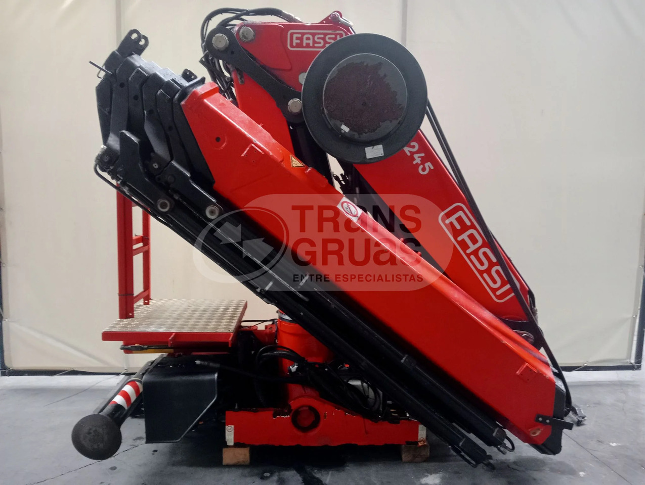 Grúa hidráulica Fassi F245A.2.26 E DYNAMIC - ونش كرين: صور 2 Grúa hidráulica Fassi F245A.2.26 E DYNAMIC - ونش كرين: صور 2