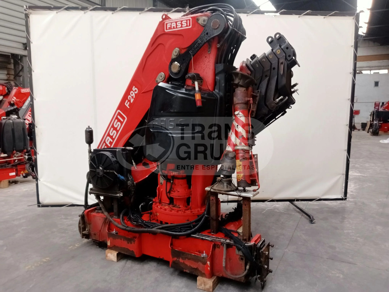 Grúa hidráulica Fassi F295RA.2.25 E-DYNAMIC - ونش كرين: صور 3 Grúa hidráulica Fassi F295RA.2.25 E-DYNAMIC - ونش كرين: صور 3
