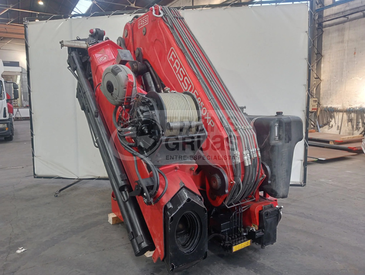 Grúa hidráulica Fassi F950AXP.27 - ونش كرين: صور 4 Grúa hidráulica Fassi F950AXP.27 - ونش كرين: صور 4