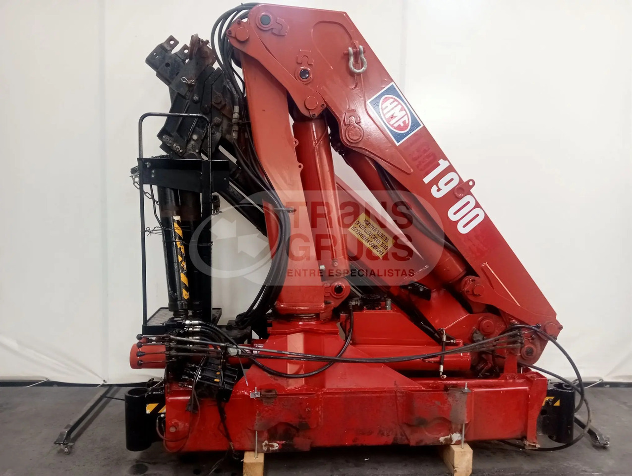 Grúa hidráulica HMF 1903 K5 - ونش كرين: صور 2 Grúa hidráulica HMF 1903 K5 - ونش كرين: صور 2