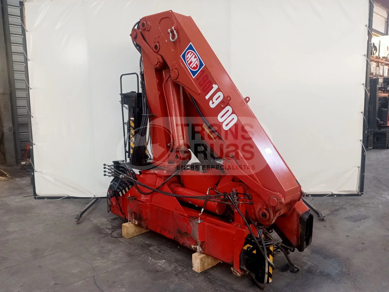 Grúa hidráulica HMF 1903 K5 - ونش كرين: صور 3 Grúa hidráulica HMF 1903 K5 - ونش كرين: صور 3