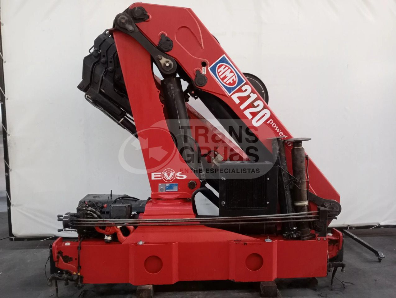 Grúa hidráulica HMF 2120 K4 - ونش كرين: صور 1 Grúa hidráulica HMF 2120 K4 - ونش كرين: صور 1