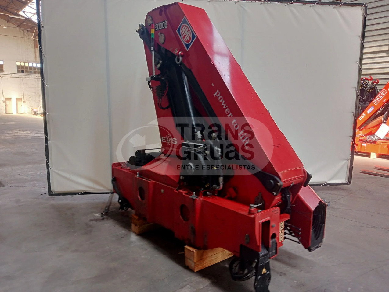 Grúa hidráulica HMF 3000 K6 - ونش كرين: صور 3 Grúa hidráulica HMF 3000 K6 - ونش كرين: صور 3