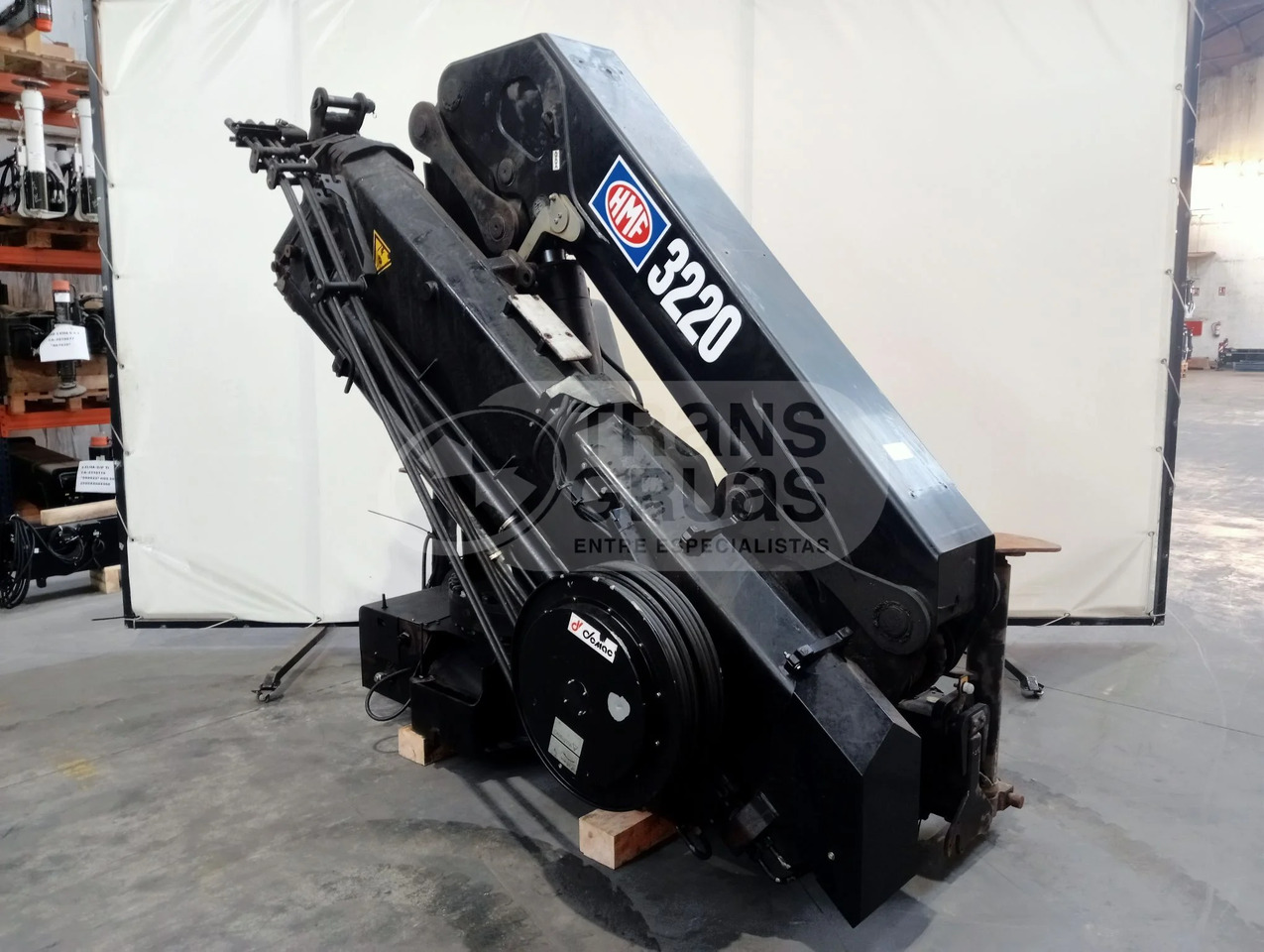 Grúa hidráulica HMF 3220 K5 - ونش كرين: صور 3 Grúa hidráulica HMF 3220 K5 - ونش كرين: صور 3