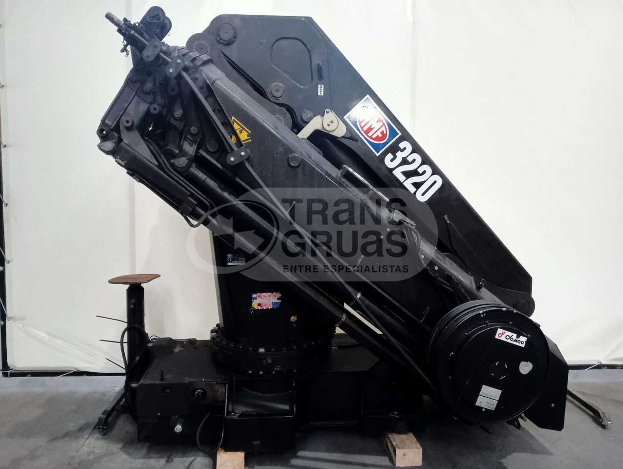 Grúa hidráulica HMF 3220 K5 - ونش كرين: صور 1 Grúa hidráulica HMF 3220 K5 - ونش كرين: صور 1