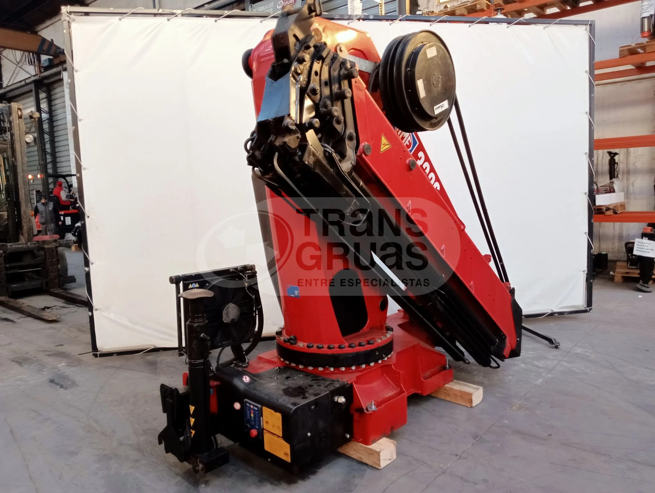 Grúa hidráulica HMF 3220 K - ونش كرين: صور 3 Grúa hidráulica HMF 3220 K - ونش كرين: صور 3