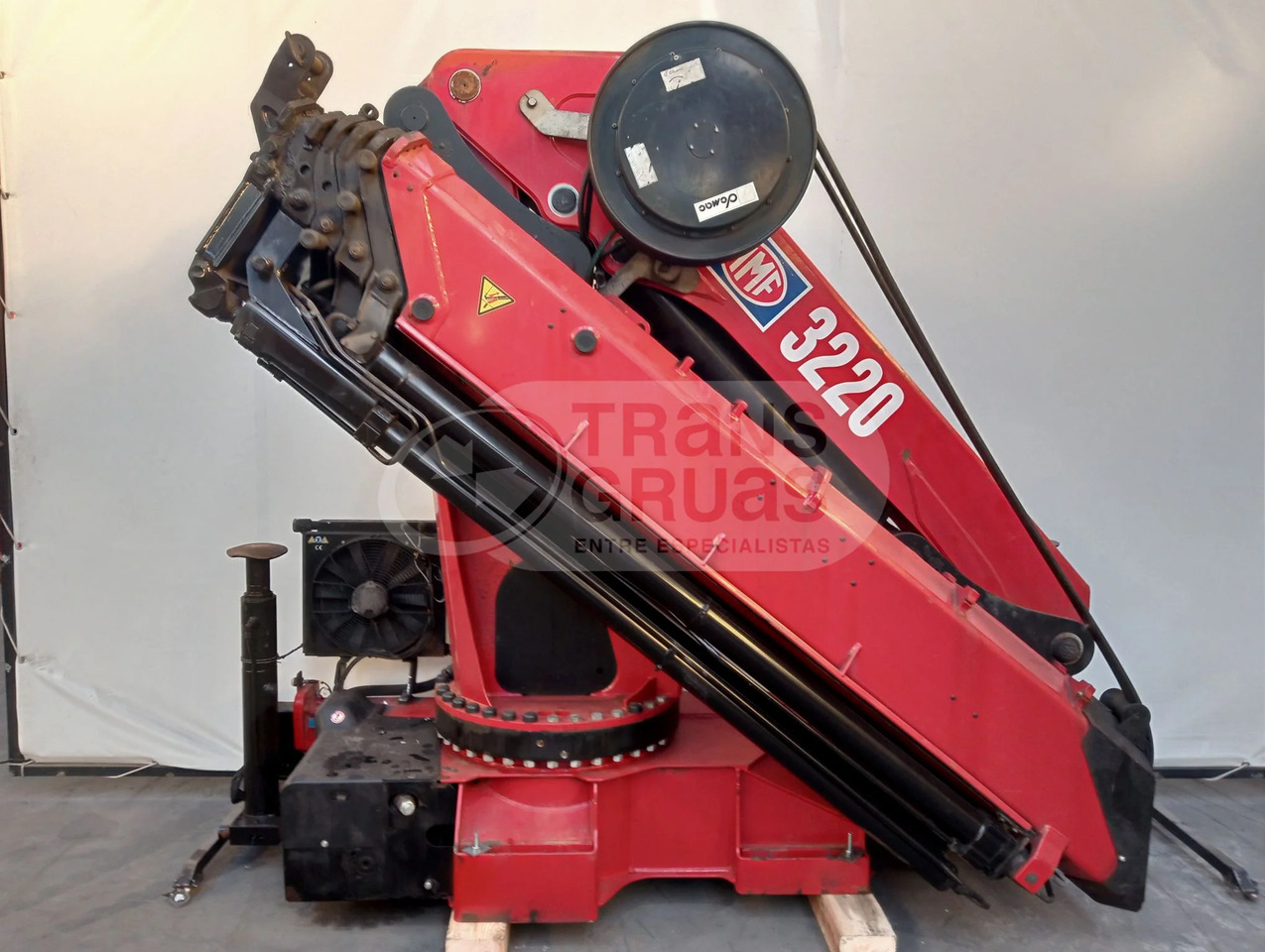 Grúa hidráulica HMF 3220 K - ونش كرين: صور 2 Grúa hidráulica HMF 3220 K - ونش كرين: صور 2