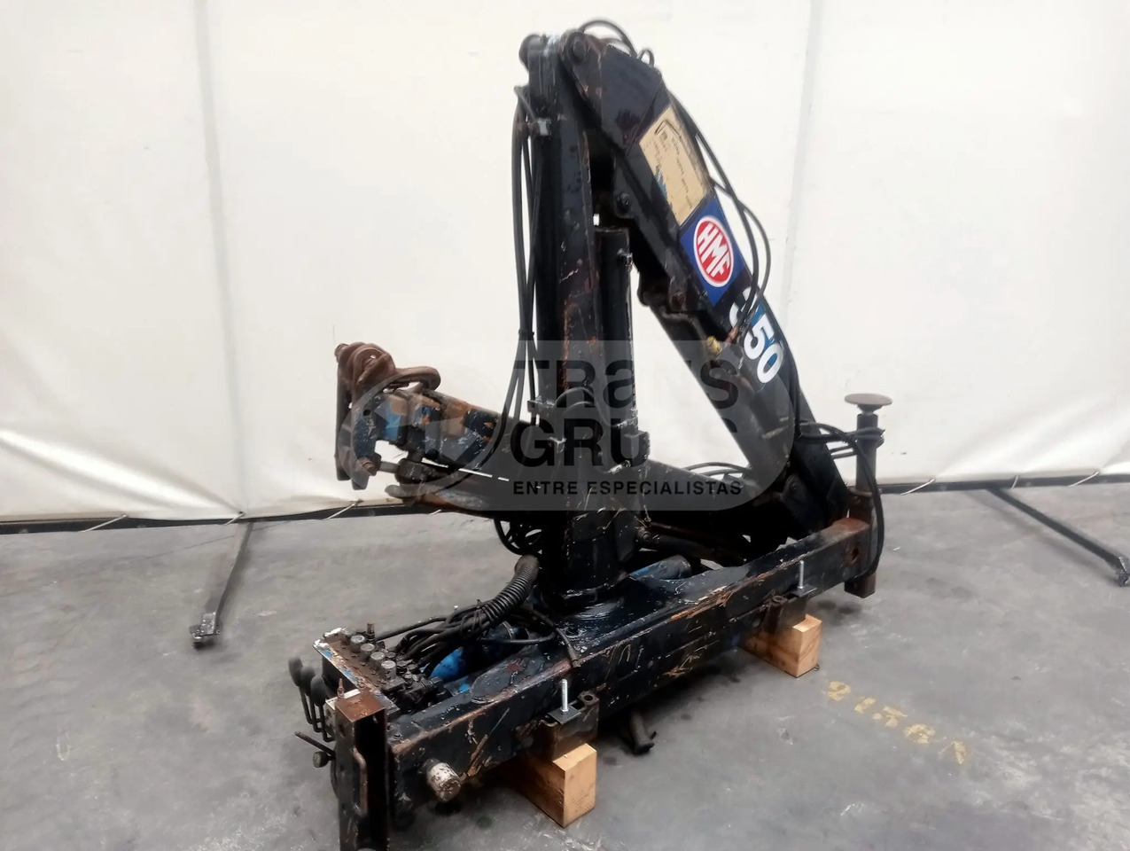 Grúa hidráulica HMF 352 K2 - ونش كرين: صور 4 Grúa hidráulica HMF 352 K2 - ونش كرين: صور 4