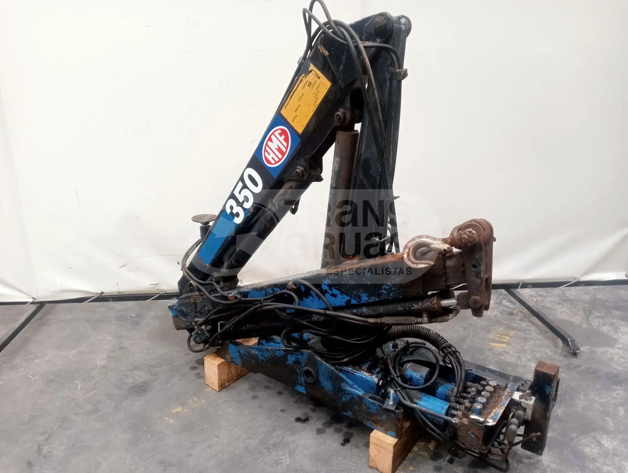 Grúa hidráulica HMF 352 K2 - ونش كرين: صور 2 Grúa hidráulica HMF 352 K2 - ونش كرين: صور 2