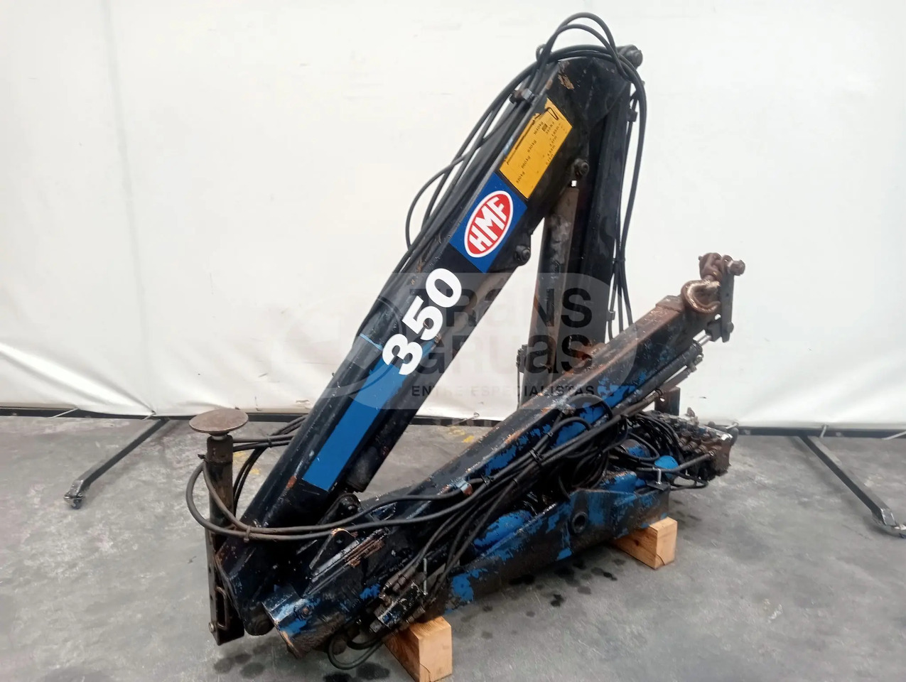 Grúa hidráulica HMF 352 K2 - ونش كرين: صور 3 Grúa hidráulica HMF 352 K2 - ونش كرين: صور 3