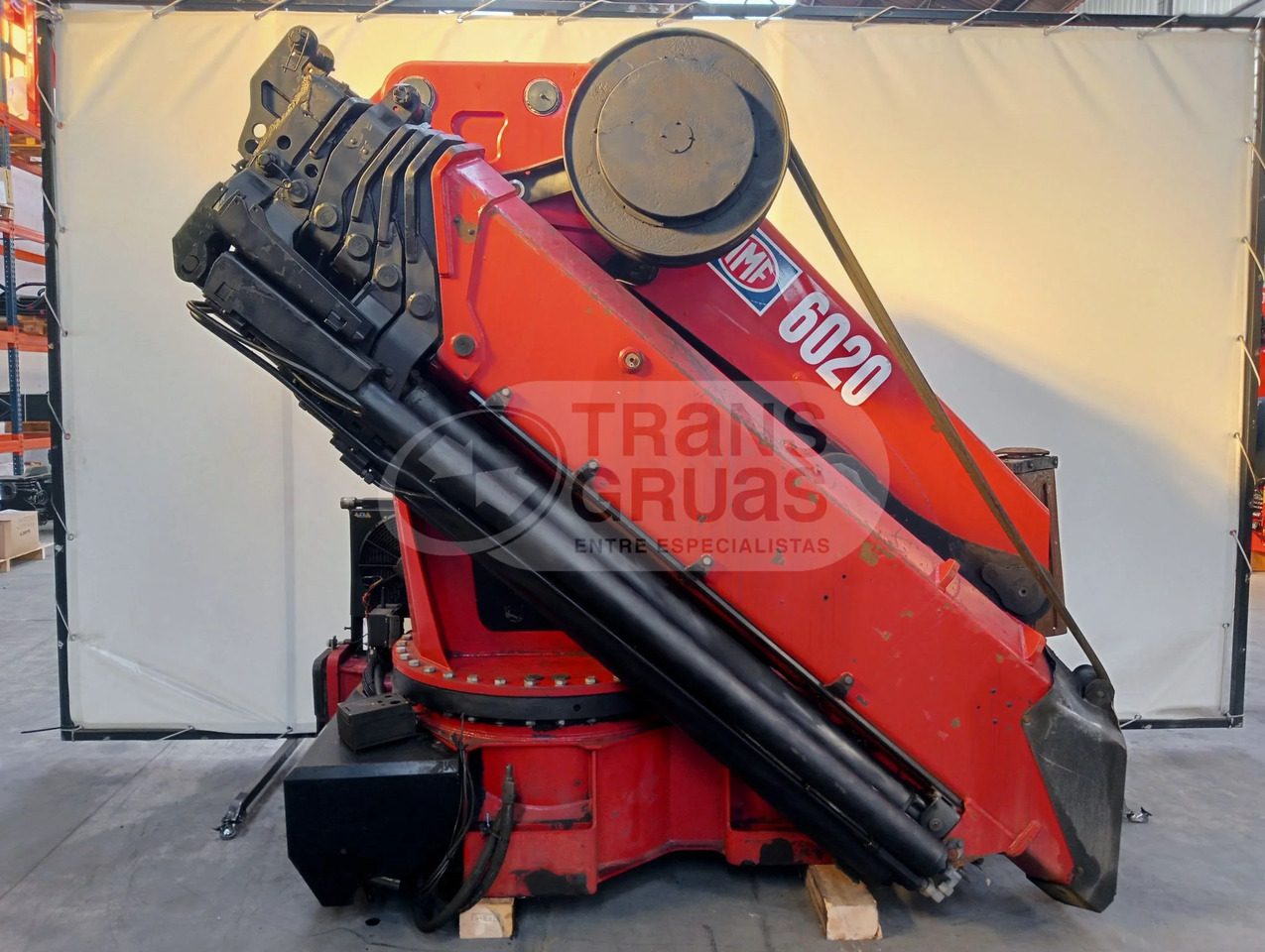 Grúa hidráulica HMF 6020 - ونش كرين: صور 1 Grúa hidráulica HMF 6020 - ونش كرين: صور 1