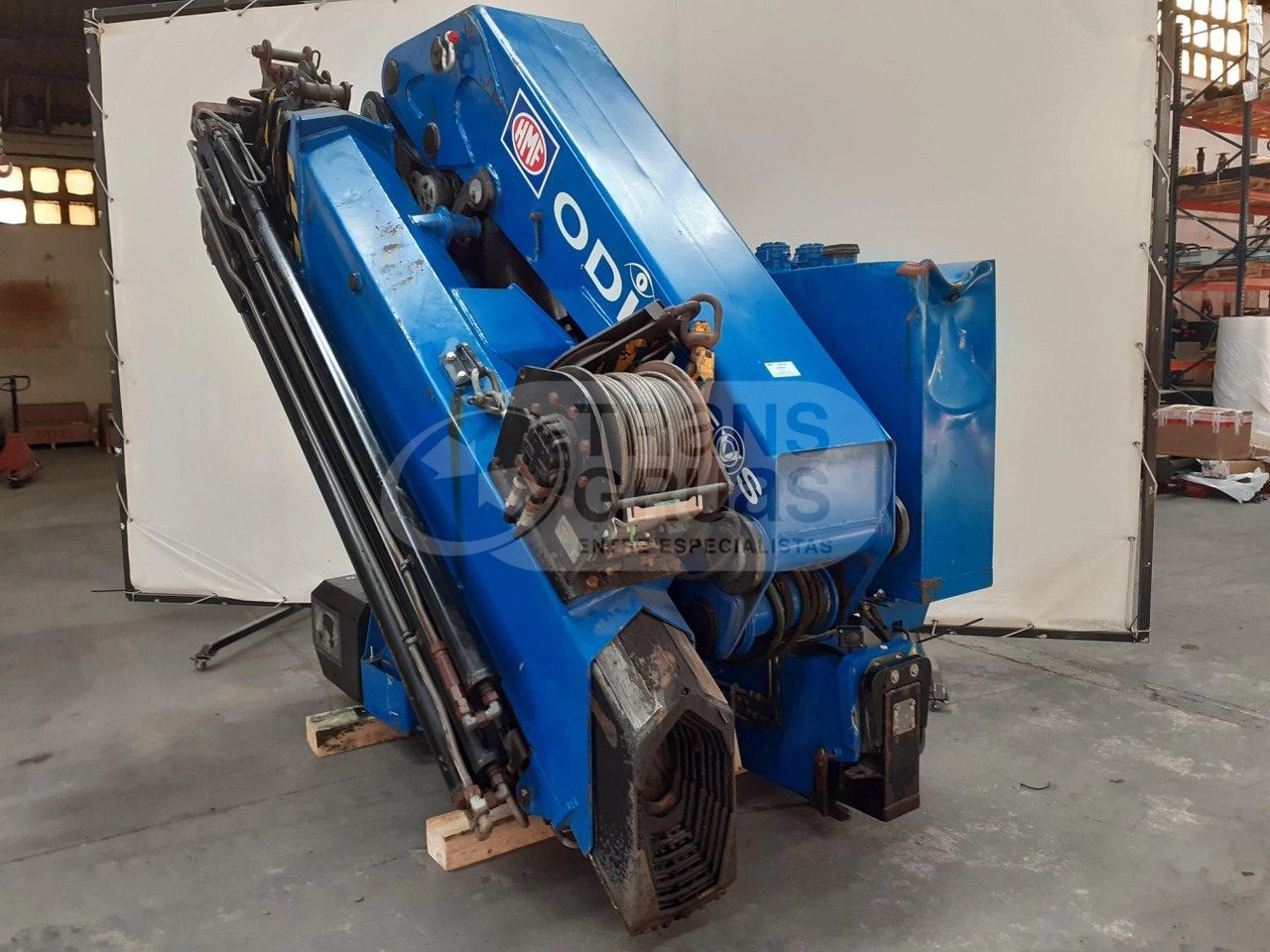 Grúa hidráulica HMF ODIN K8 - ونش كرين: صور 3 Grúa hidráulica HMF ODIN K8 - ونش كرين: صور 3