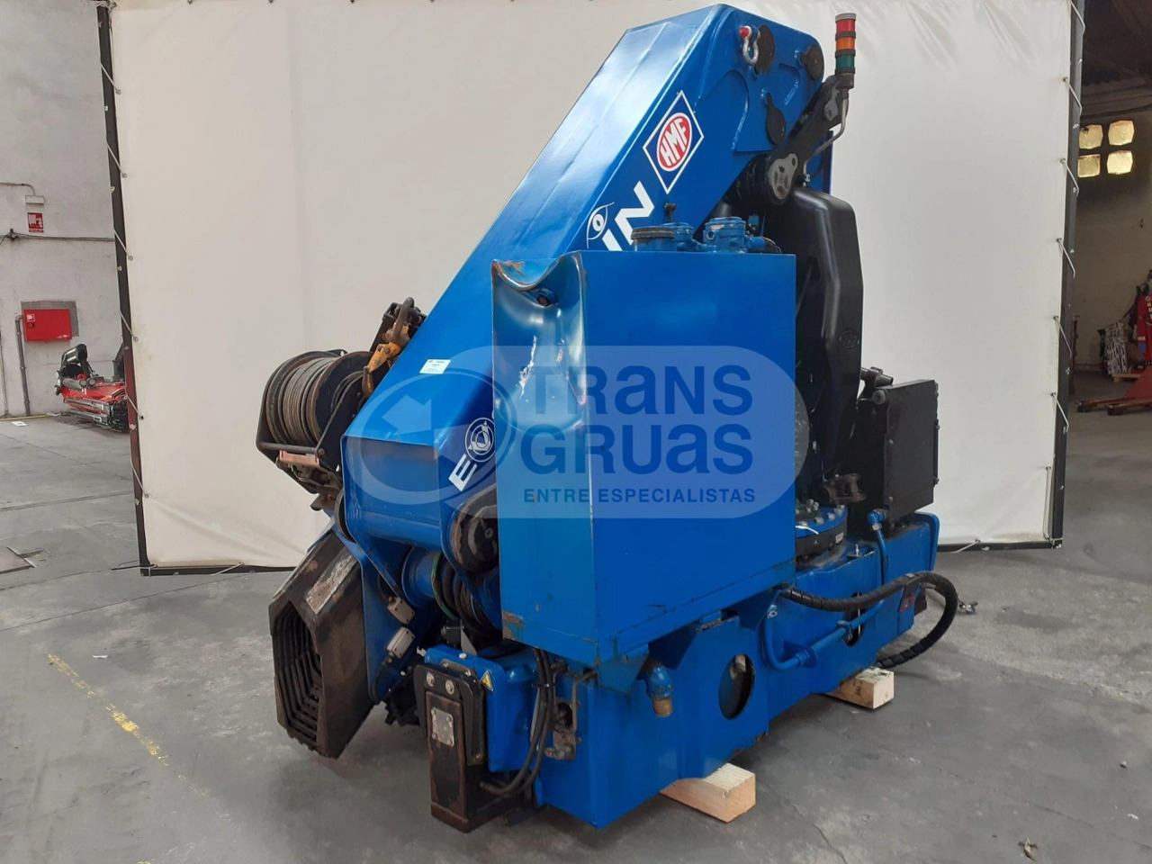 Grúa hidráulica HMF ODIN K8 - ونش كرين: صور 4 Grúa hidráulica HMF ODIN K8 - ونش كرين: صور 4