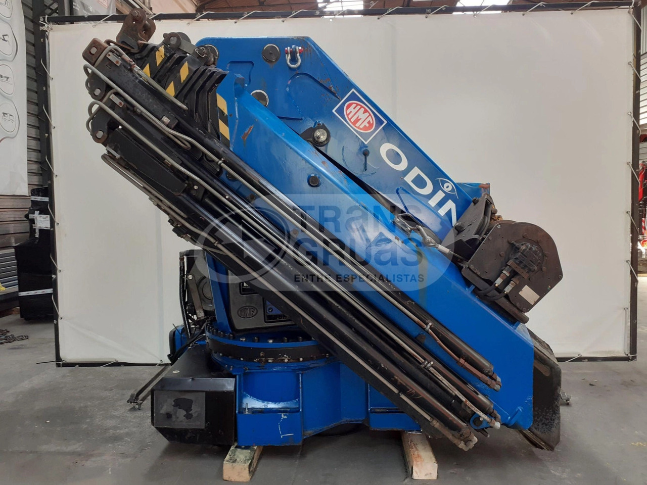 Grúa hidráulica HMF ODIN K8 - ونش كرين: صور 1 Grúa hidráulica HMF ODIN K8 - ونش كرين: صور 1