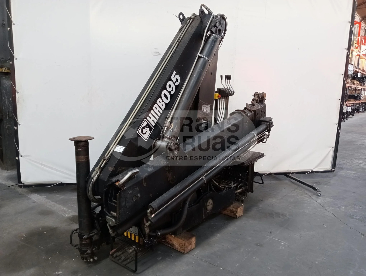 Grúa hidráulica Hiab 095-3 - ونش كرين: صور 5 Grúa hidráulica Hiab 095-3 - ونش كرين: صور 5