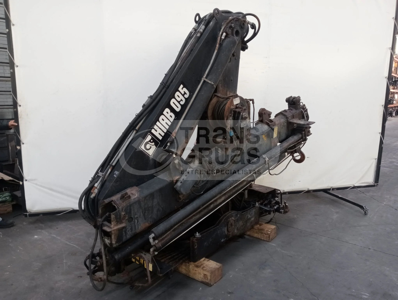 Grúa hidráulica Hiab 095-3 - ونش كرين: صور 3 Grúa hidráulica Hiab 095-3 - ونش كرين: صور 3