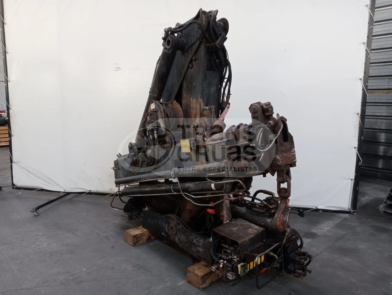 Grúa hidráulica Hiab 095-3 - ونش كرين: صور 4 Grúa hidráulica Hiab 095-3 - ونش كرين: صور 4