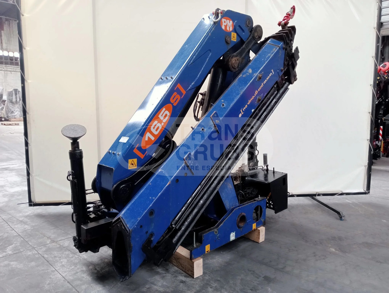 Grúa hidráulica PM 16524 - ونش كرين: صور 3 Grúa hidráulica PM 16524 - ونش كرين: صور 3