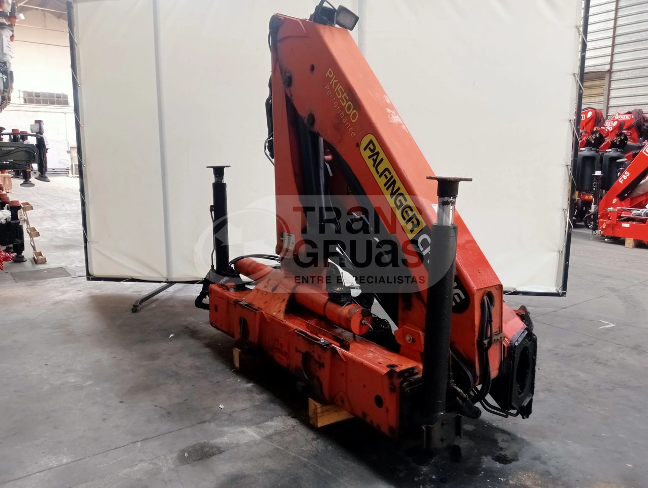Grúa hidráulica Palfinger PK 15500 - ونش كرين: صور 1 Grúa hidráulica Palfinger PK 15500 - ونش كرين: صور 1