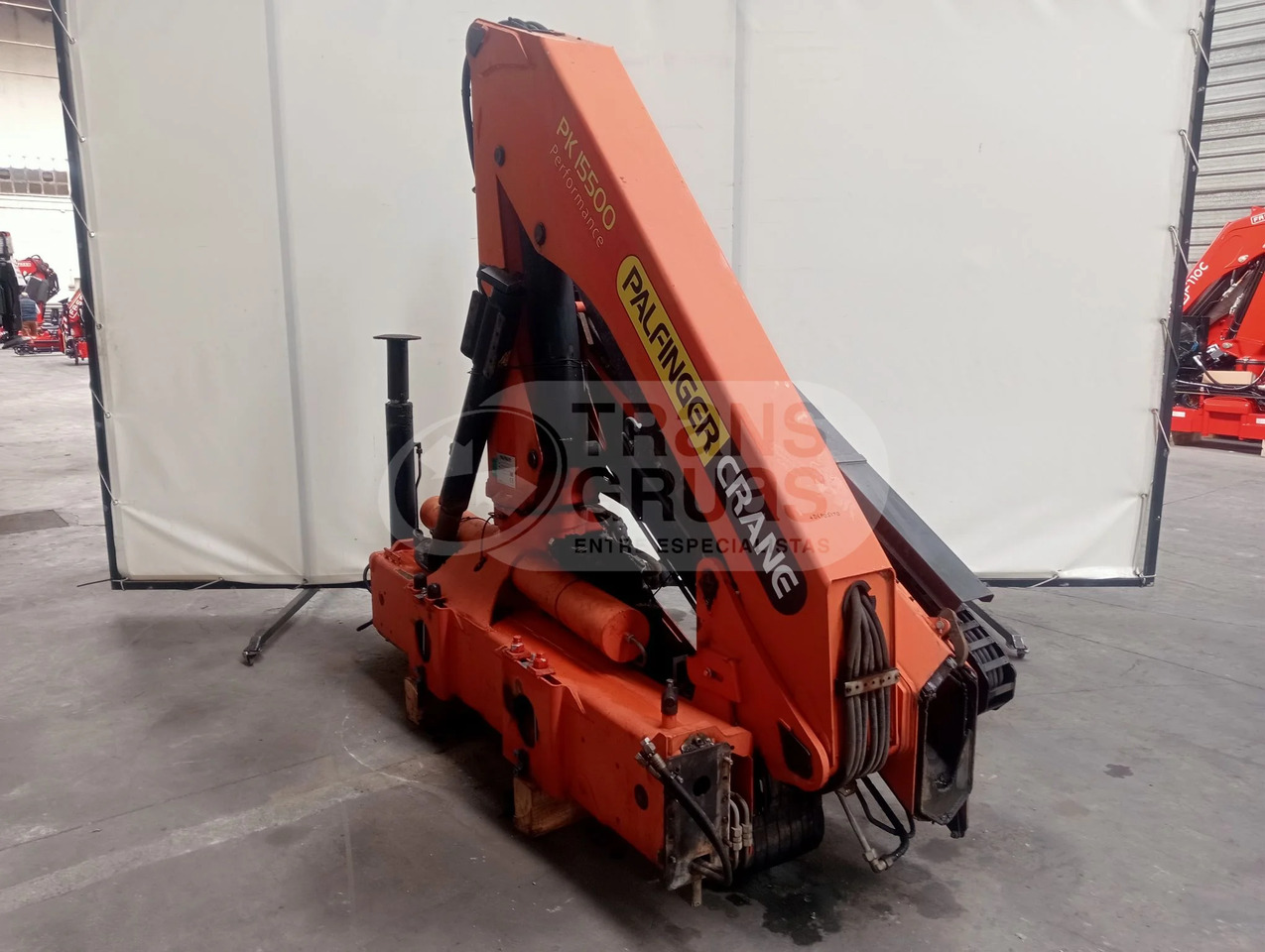 Grúa hidráulica Palfinger PK 15500 - ونش كرين: صور 2 Grúa hidráulica Palfinger PK 15500 - ونش كرين: صور 2
