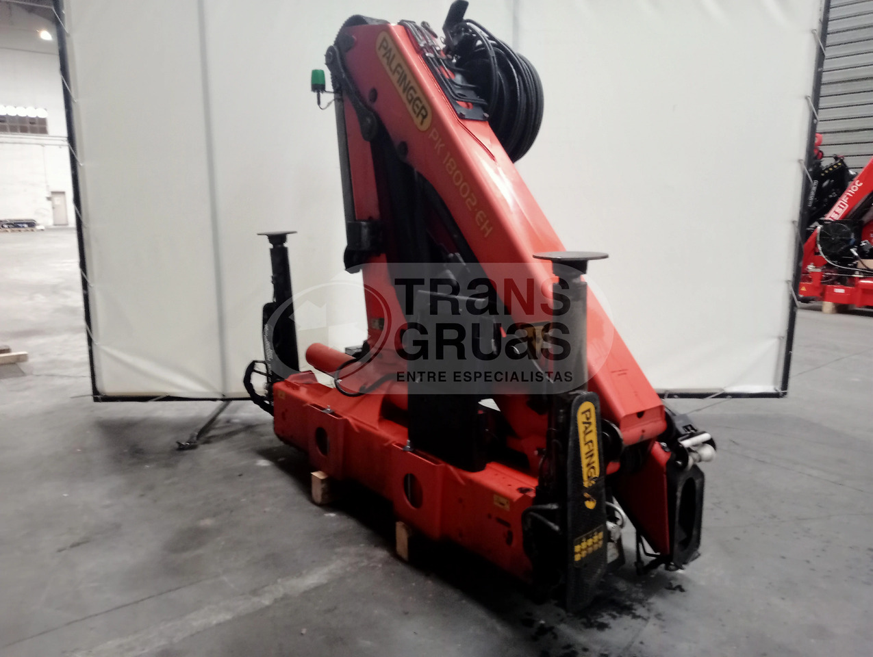 Grúa hidráulica Palfinger PK 18002 EH - ونش كرين: صور 4 Grúa hidráulica Palfinger PK 18002 EH - ونش كرين: صور 4