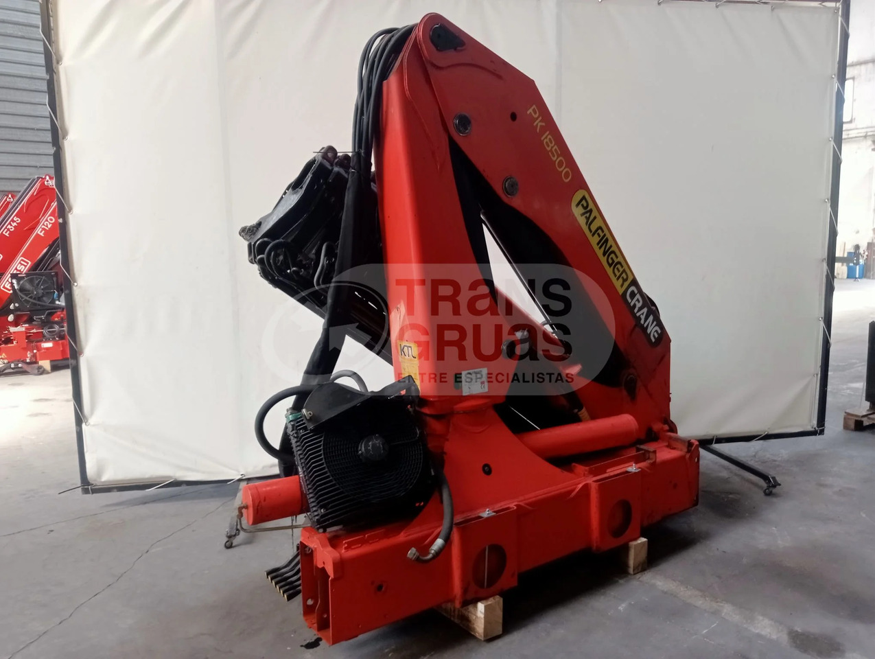 Grúa hidráulica Palfinger PK 18500 - ونش كرين: صور 3 Grúa hidráulica Palfinger PK 18500 - ونش كرين: صور 3