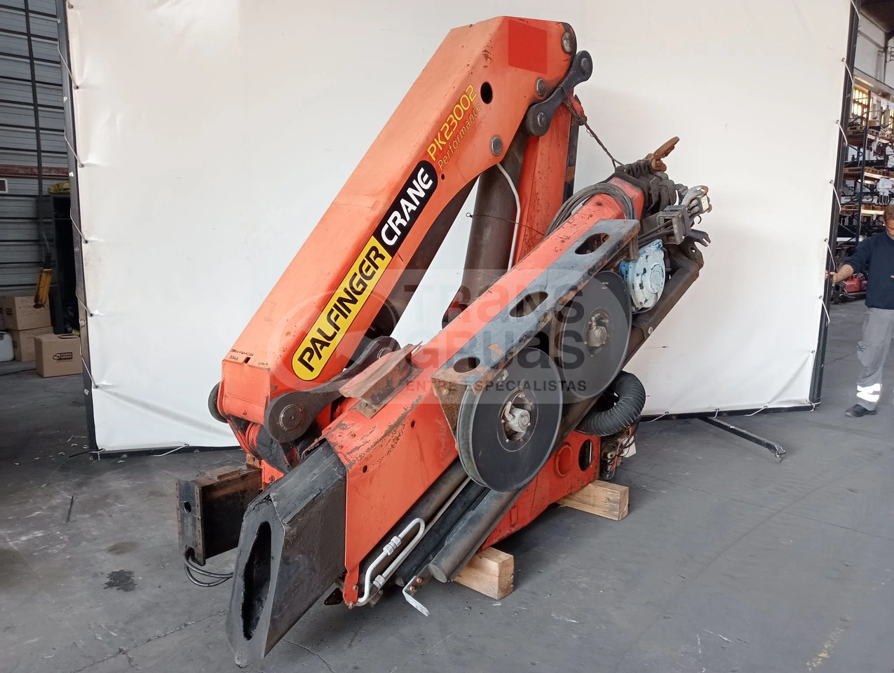 Grúa hidráulica Palfinger PK 23002 - ونش كرين: صور 3 Grúa hidráulica Palfinger PK 23002 - ونش كرين: صور 3