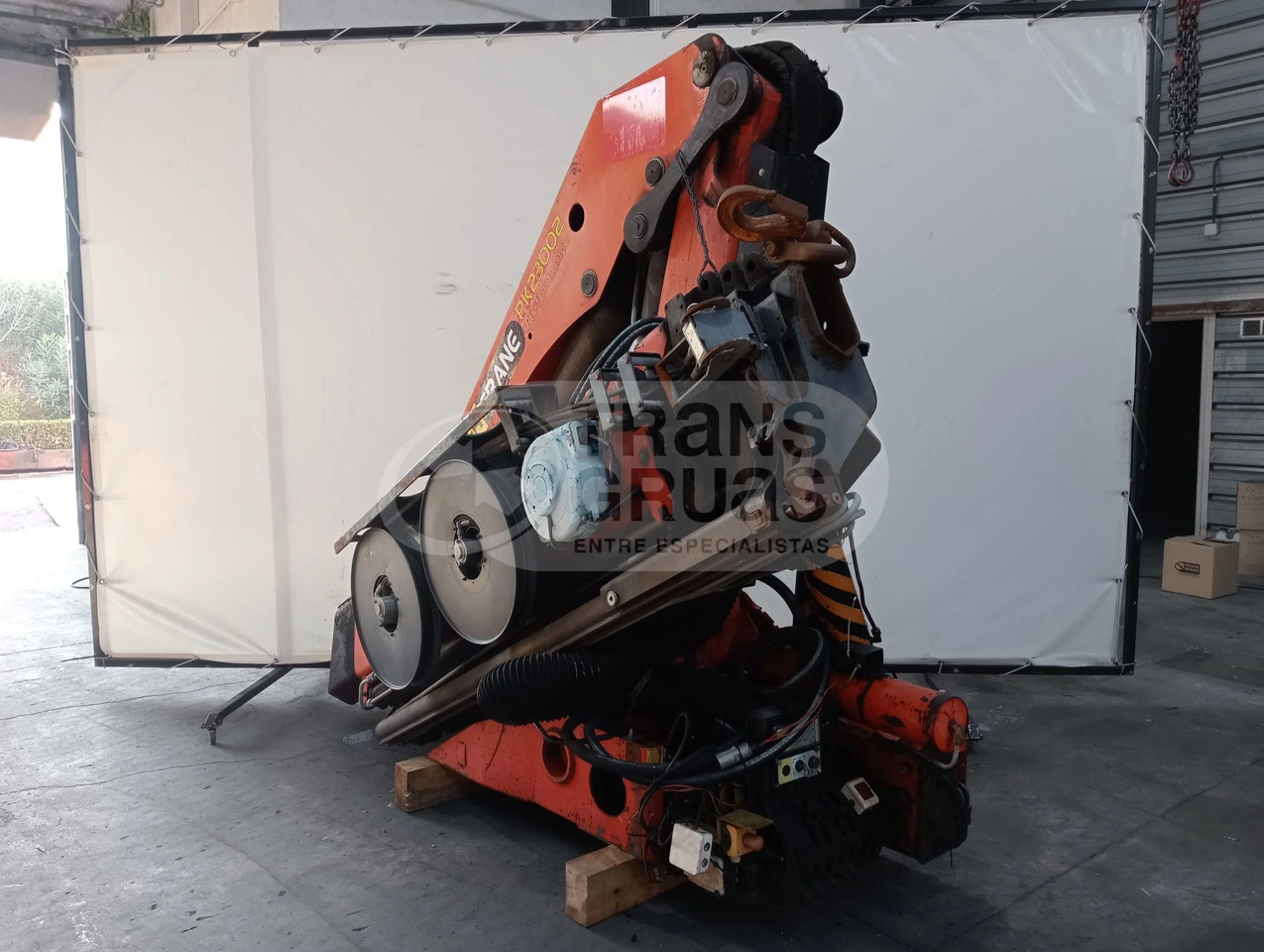 Grúa hidráulica Palfinger PK 23002 - ونش كرين: صور 4 Grúa hidráulica Palfinger PK 23002 - ونش كرين: صور 4