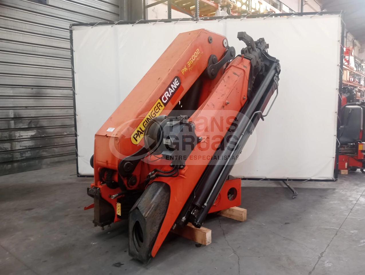 Grúa hidráulica Palfinger PK 36002 - ونش كرين: صور 4 Grúa hidráulica Palfinger PK 36002 - ونش كرين: صور 4