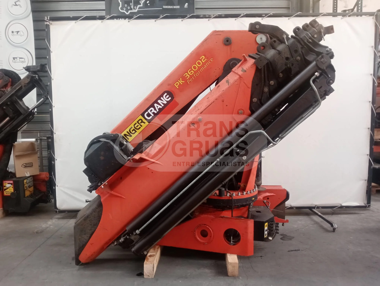 Grúa hidráulica Palfinger PK 36002 - ونش كرين: صور 1 Grúa hidráulica Palfinger PK 36002 - ونش كرين: صور 1