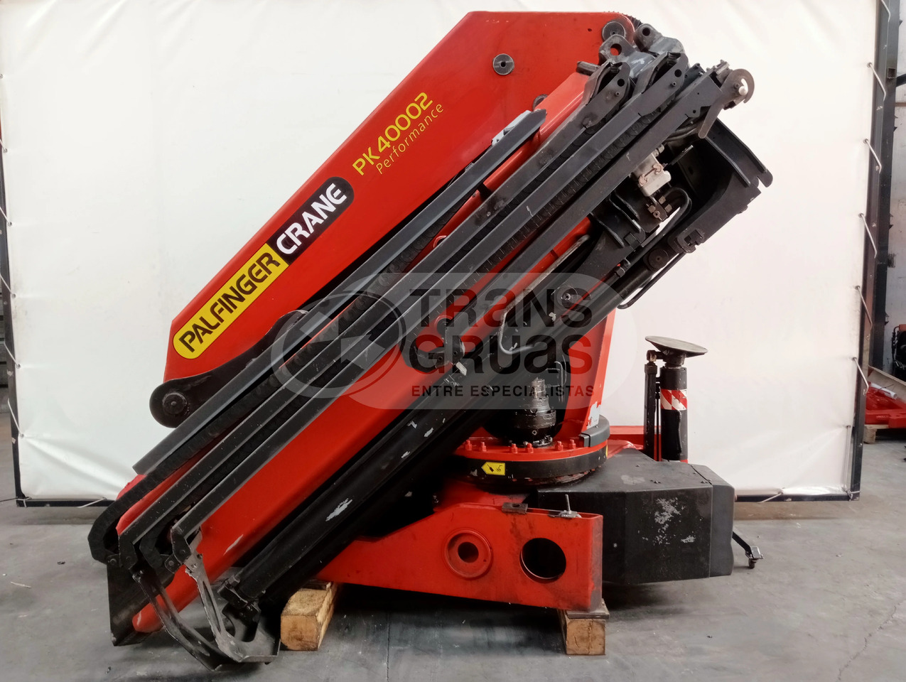 Grúa hidráulica palfinger PK 40002 EH - ونش كرين: صور 1 Grúa hidráulica palfinger PK 40002 EH - ونش كرين: صور 1