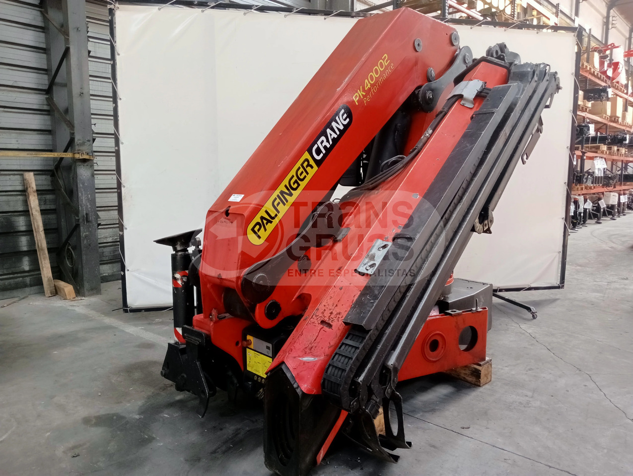 Grúa hidráulica palfinger PK 40002 EH - ونش كرين: صور 4 Grúa hidráulica palfinger PK 40002 EH - ونش كرين: صور 4