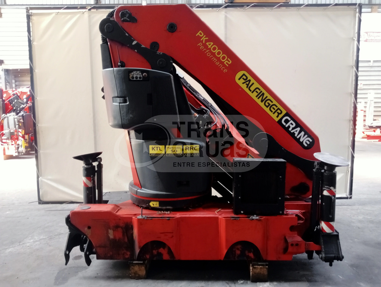 Grúa hidráulica palfinger PK 40002 EH - ونش كرين: صور 2 Grúa hidráulica palfinger PK 40002 EH - ونش كرين: صور 2