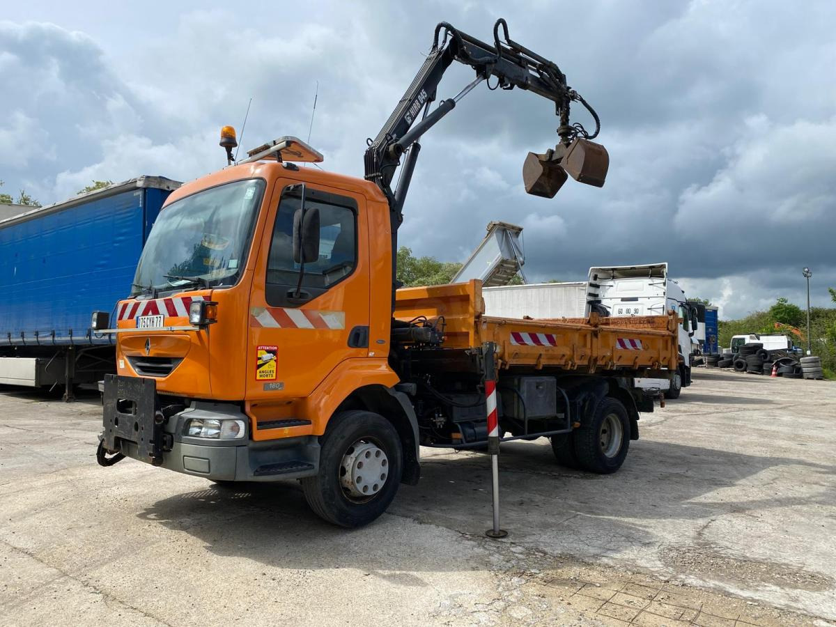 Renault Midlum 180 - قلابات, شاحنة كرين: صور 5 Renault Midlum 180 - قلابات, شاحنة كرين: صور 5