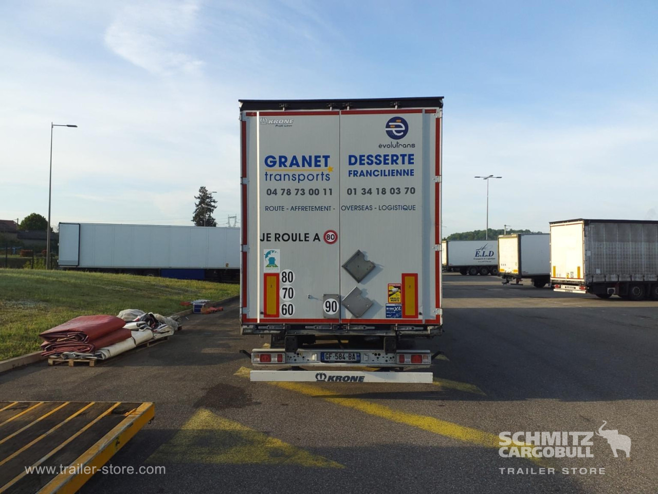 الخيمة نصف مقطورة KRONE Curtainsider Standard: صور 11